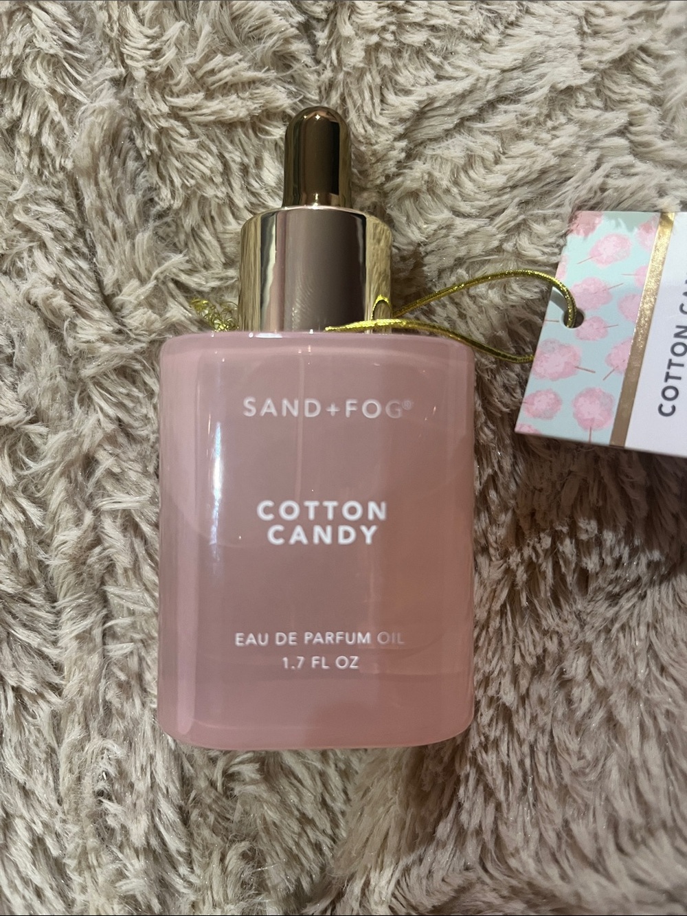 SAND+FOG Cotton Candy Eau de Parfum Oil - Pink